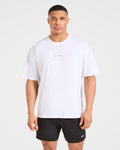 Force Oversized T Shirt - Blanc