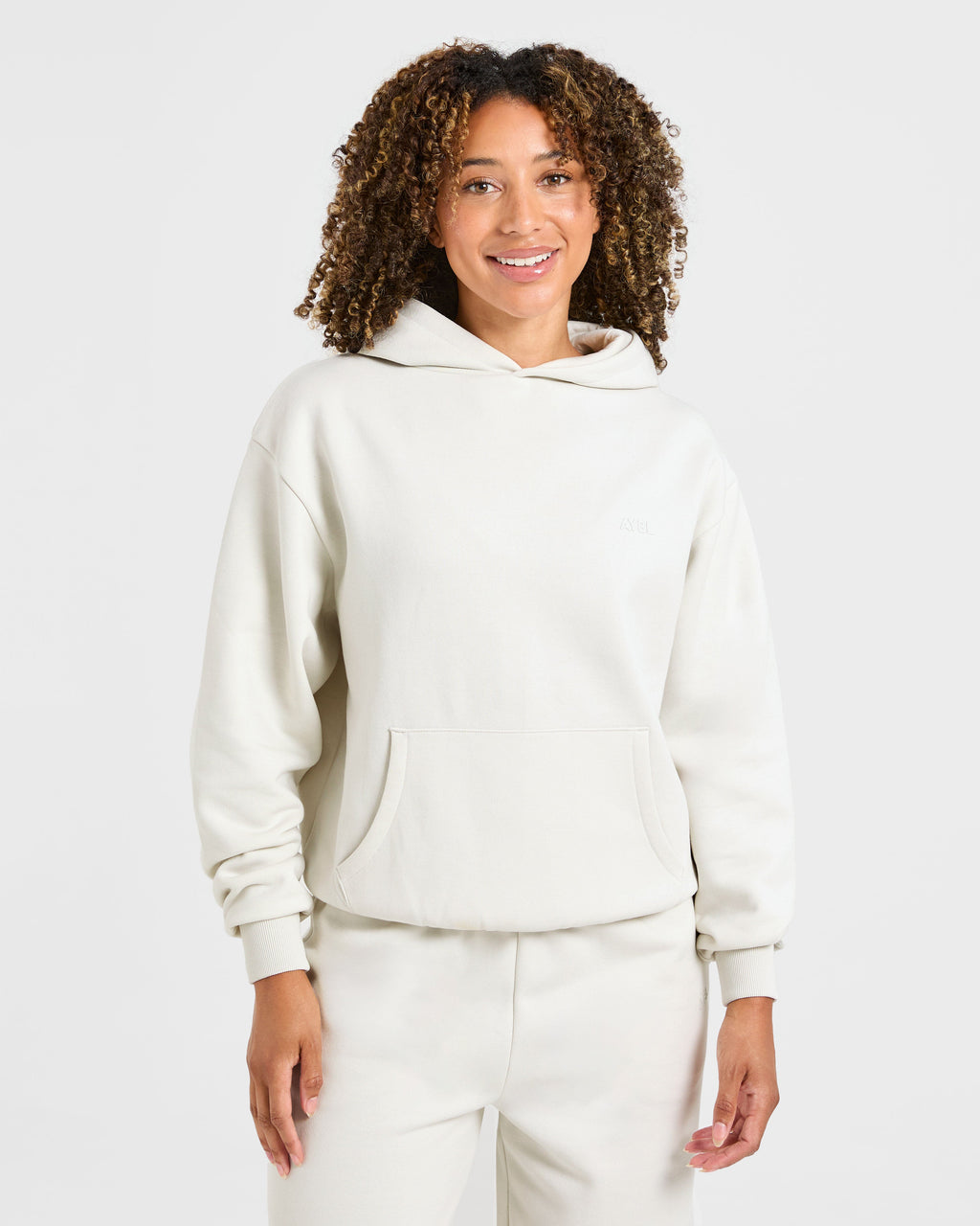 Lifestyle Oversized Hoodie - Off Blanc