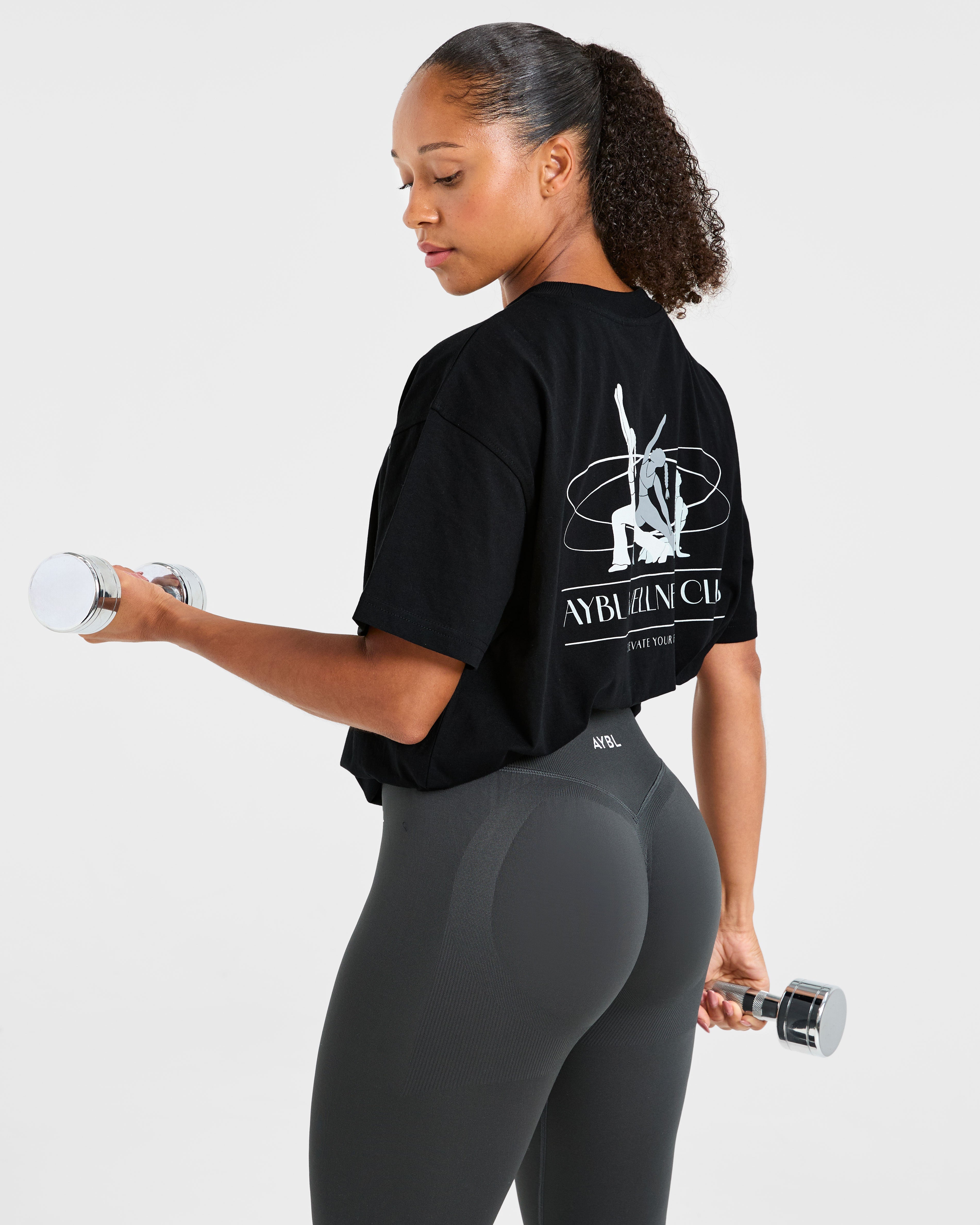 AYBL Wellness Oversized T Shirt - Noir