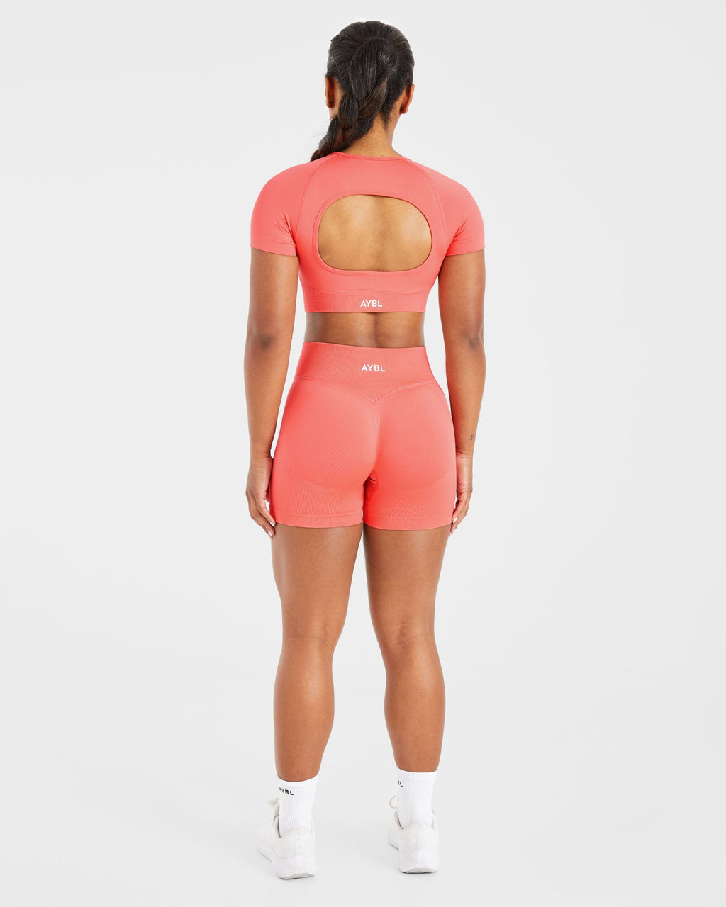 Adapt Seamless Crop Top - Summer Pêche