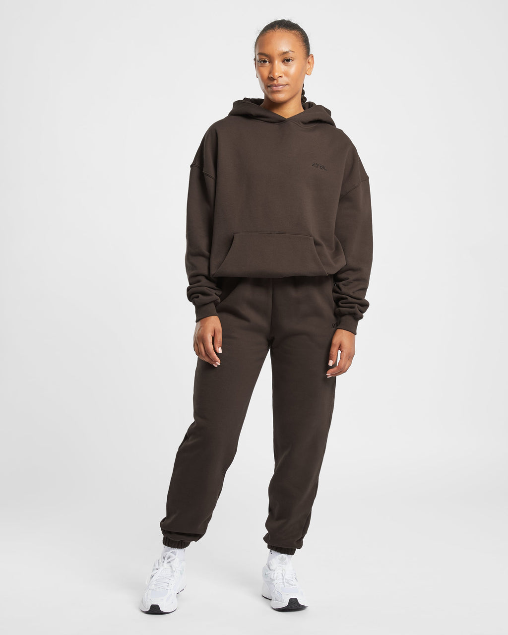 Premium Oversized Hoodie - Coffee Marron