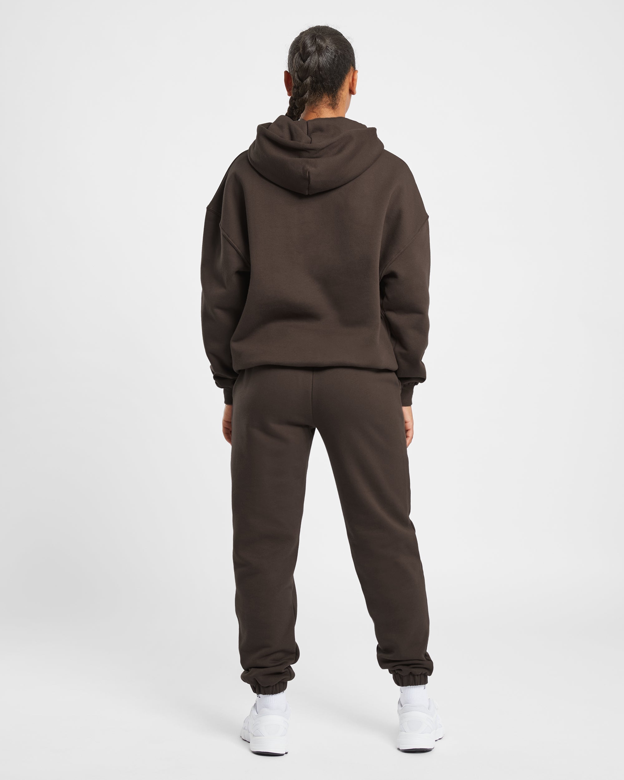 Premium Oversized Hoodie - Coffee Marron