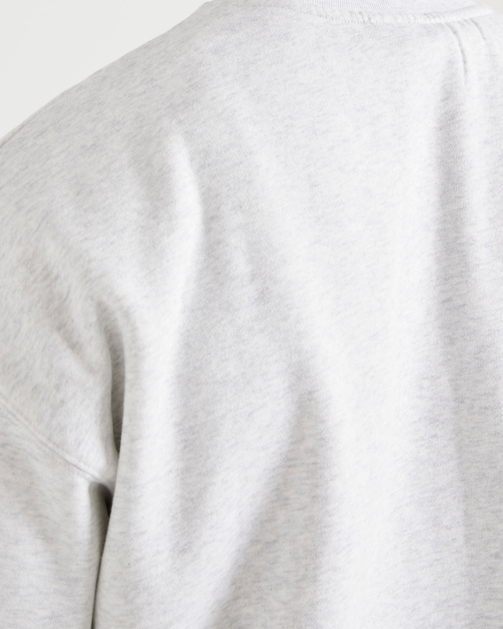 Essential Oversized Sweater - Grey Marl