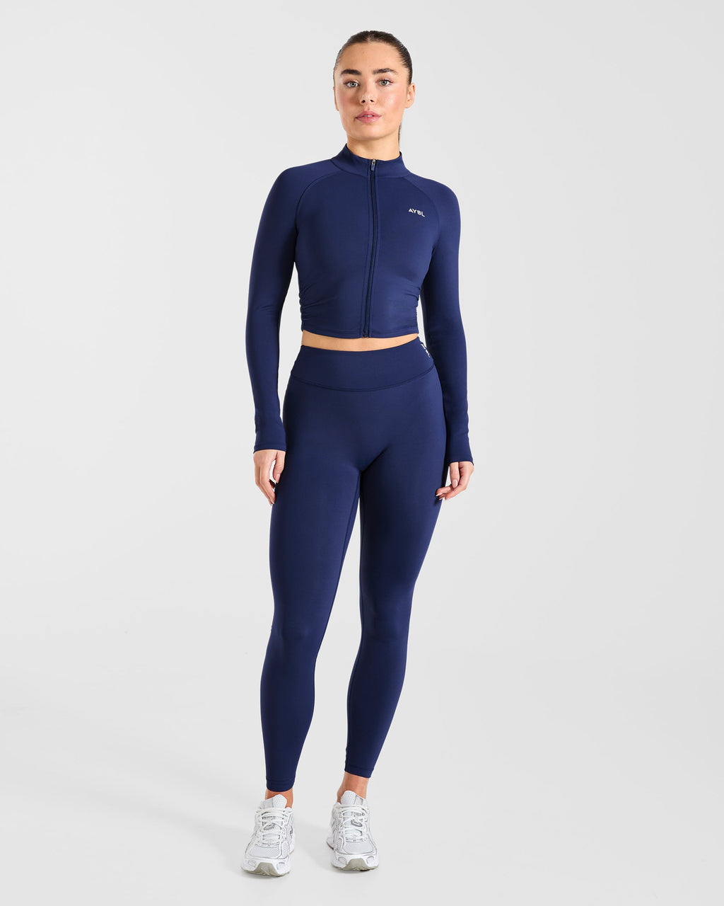Physique Zip Up Jacket - Midnight Navy