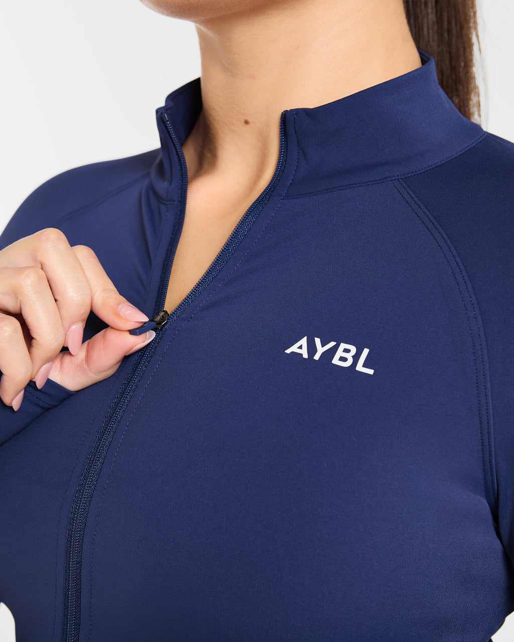 Physique Zip Up Jacket - Midnight Navy