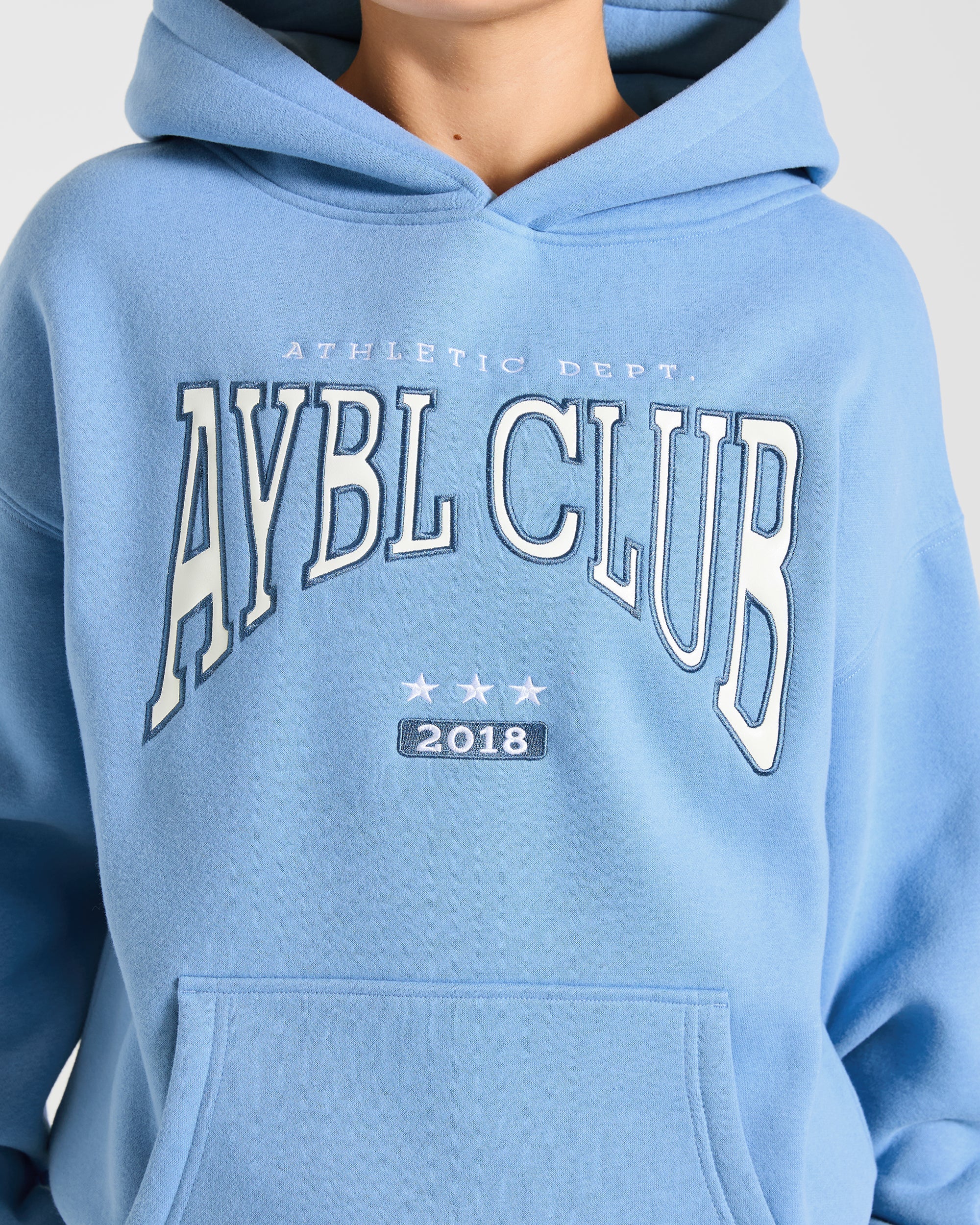 AYBL Club Oversized Hoodie - Bleu