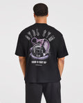 Venom In Every Rep Oversized T Shirt - Noir