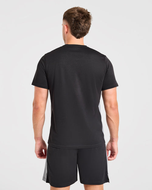 Active T Shirt - Noir/Charcoal