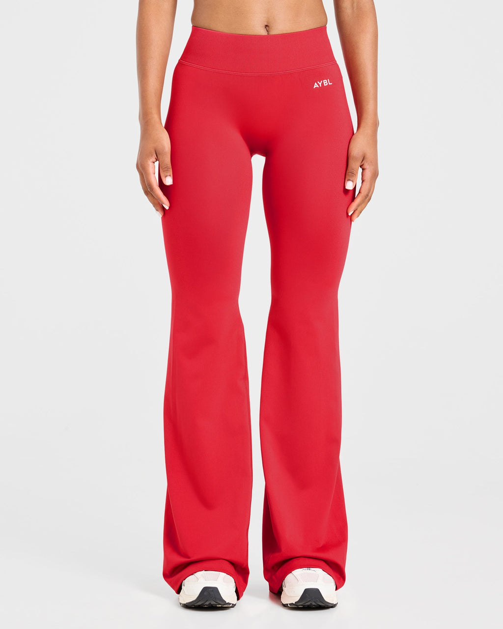 Adapt Seamless Flared Leggings - Salsa Rouge