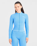 Form Zip Up Jacket - Bleu