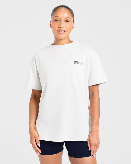 AYBL Run Oversized T Shirt - Heather Gris