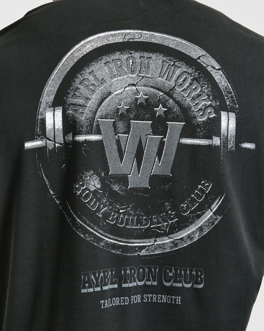 Wesley Vissers x AYBL Iron Works Oversized T Shirt - Gris