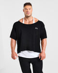 Wesley Vissers x Old School Wide Neck T Shirt - Noir