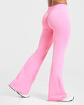 Enhance Seamless Flared Leggings - Sugar Rose
