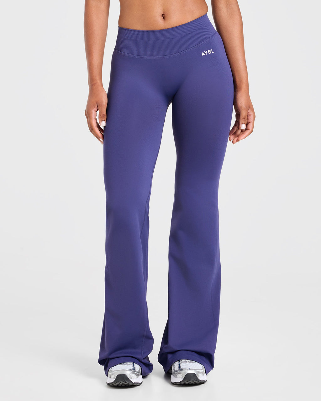 Enhance Seamless Flared Leggings - Storm Bleu