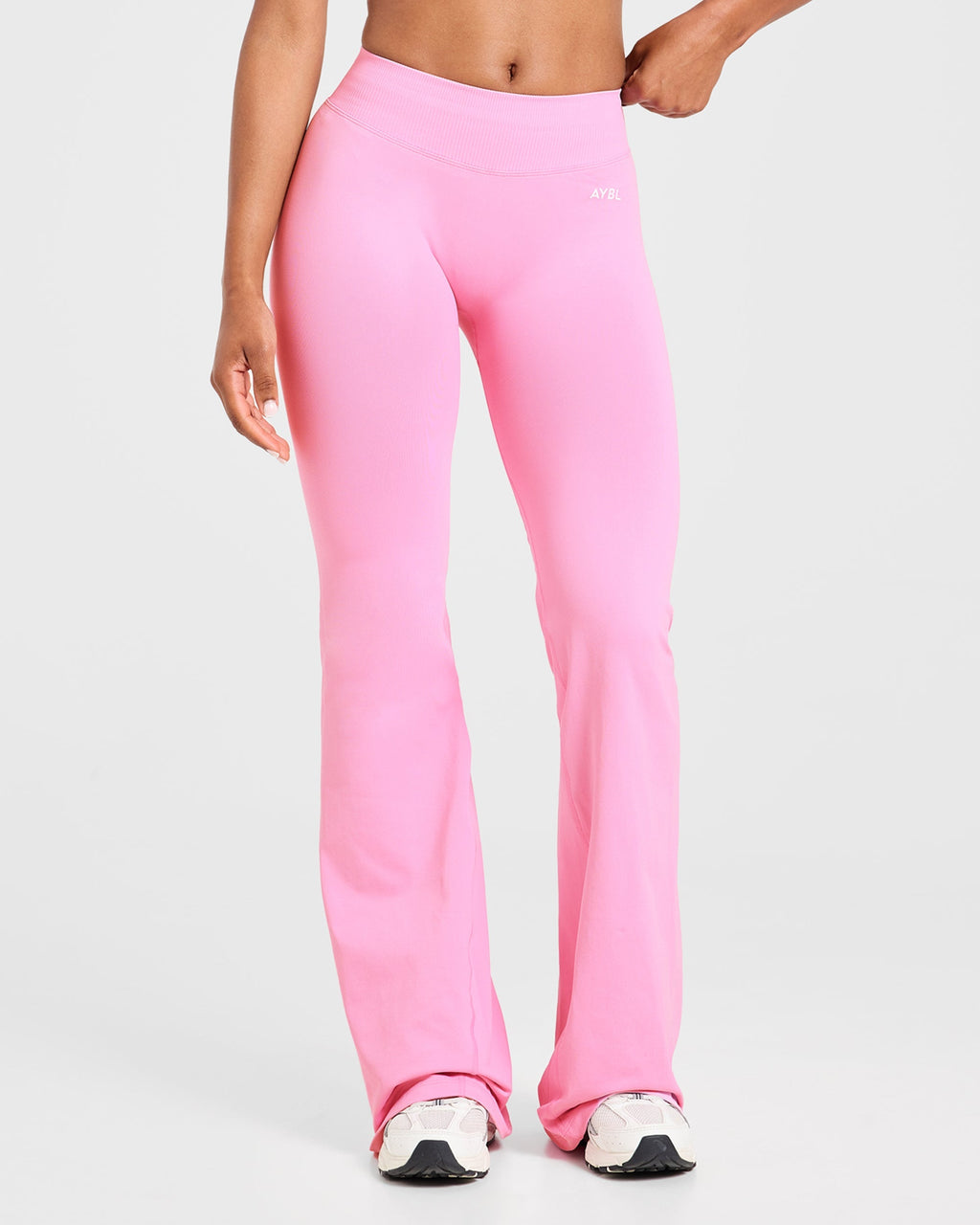 Enhance Seamless Flared Leggings - Sugar Rose