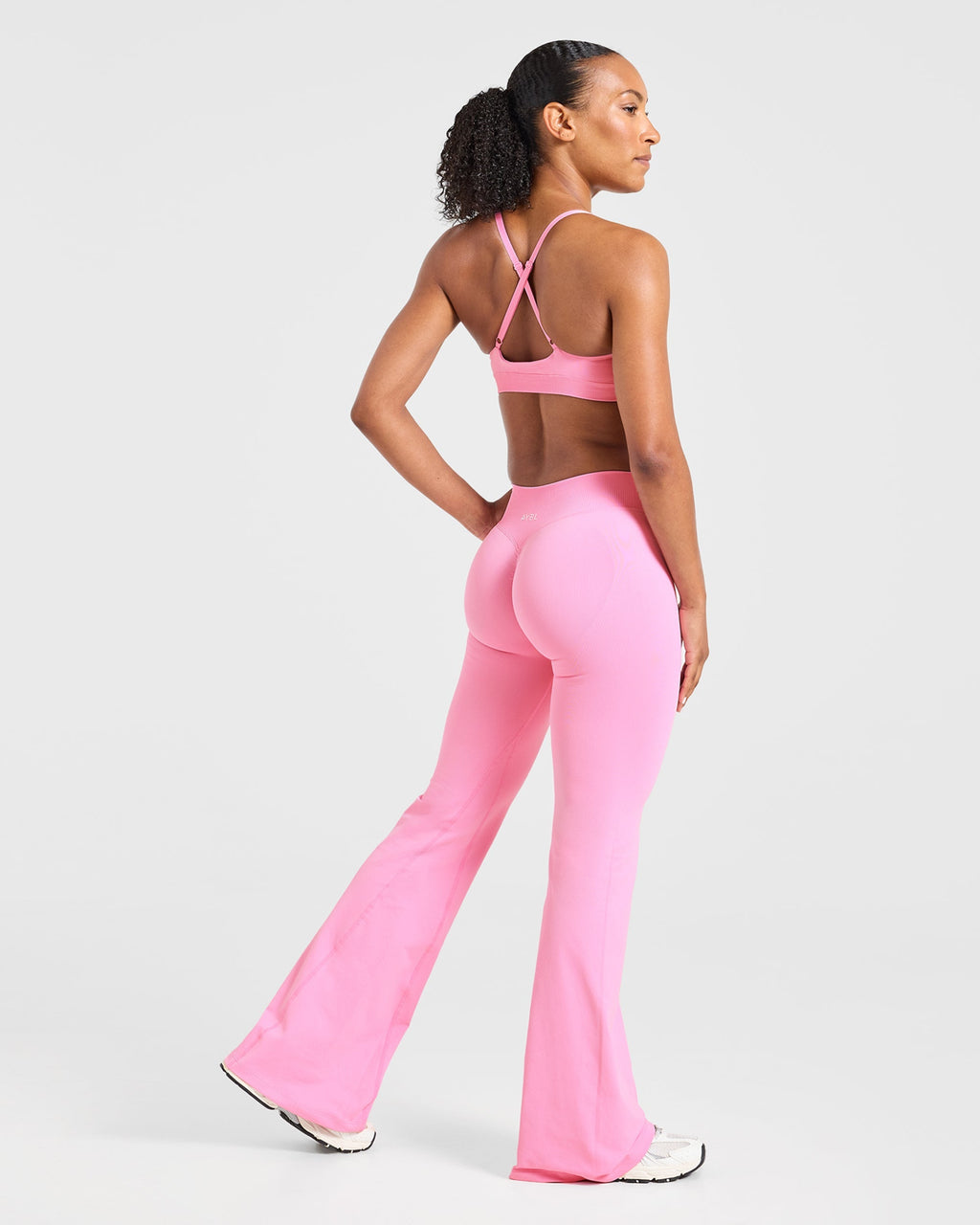 Enhance Seamless Flared Leggings - Sugar Rose
