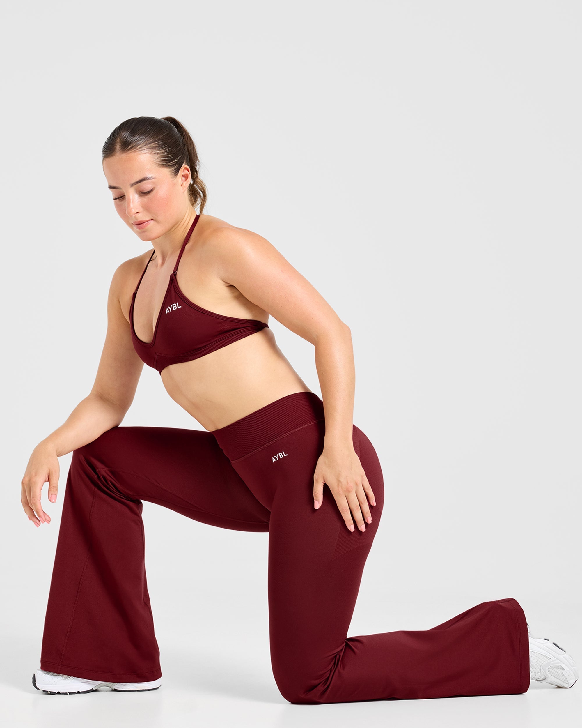 Adapt Seamless Flared Leggings - Autumn Rouge