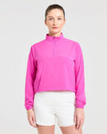 Run 1/2 Zip Jacket - Vibrant Magenta