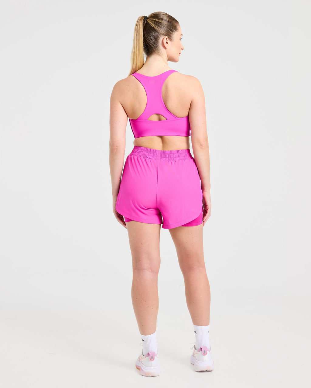 Run 2 in 1 Shorts - Vibrant Magenta