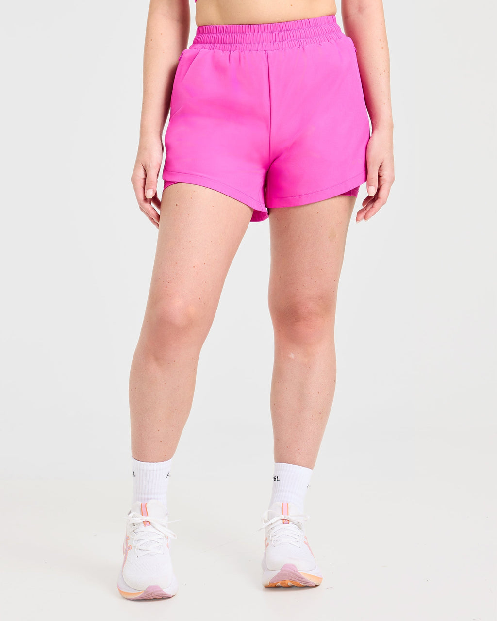 Run 2 in 1 Shorts - Vibrant Magenta