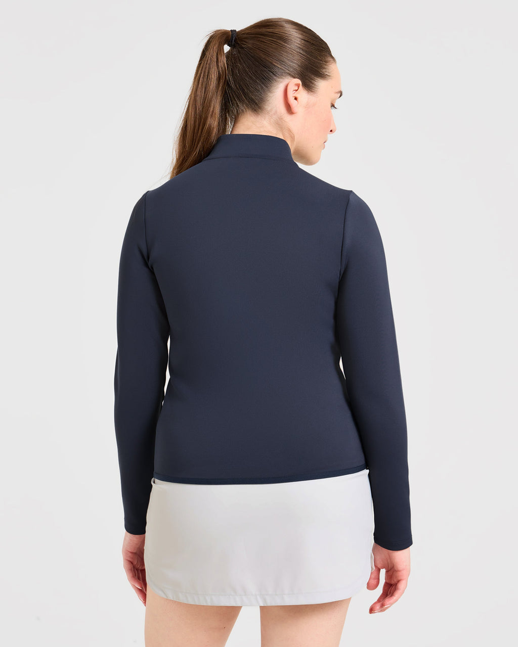 Classic 1/4 Zip Pullover - Navy Bleu